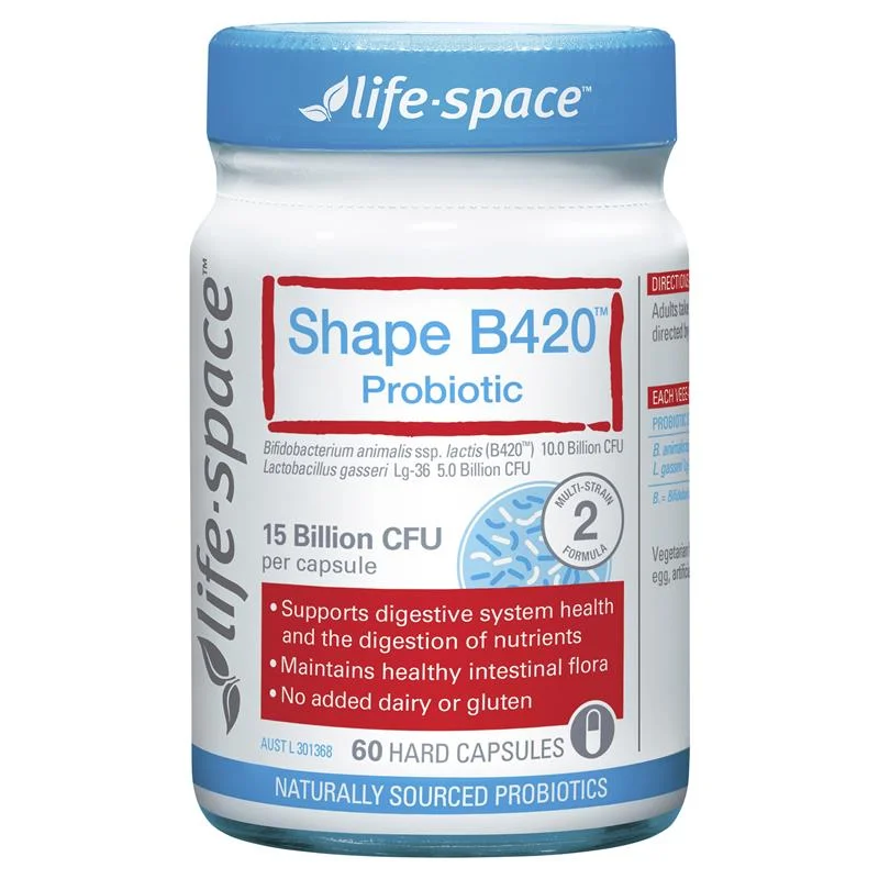 Life Space塑身B420成人益生菌 60粒 【保质期2028/05】